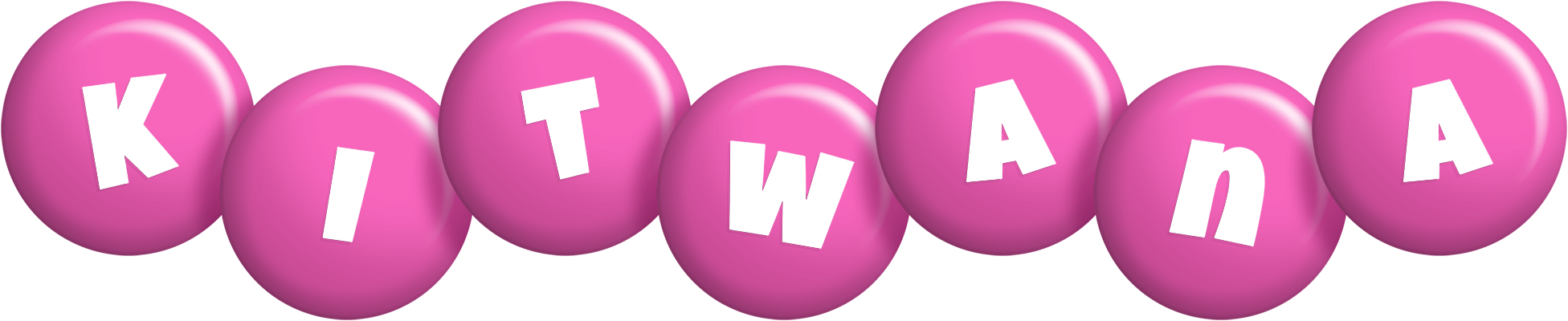 Kitwana candy-pink logo