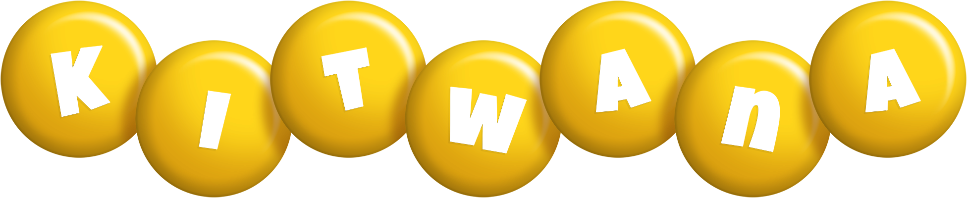 Kitwana candy-yellow logo