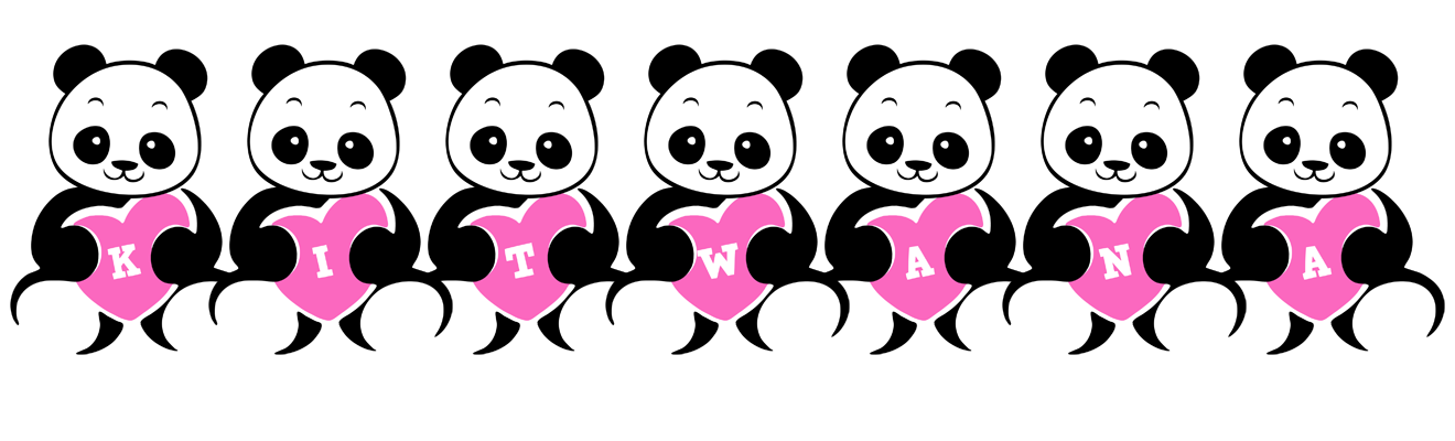 Kitwana love-panda logo