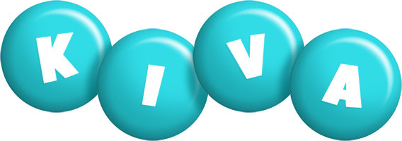 Kiva candy-azur logo