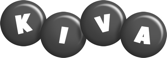 Kiva candy-black logo
