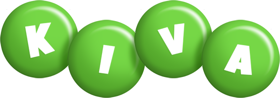 Kiva candy-green logo