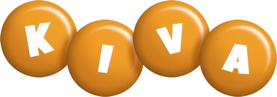 Kiva candy-orange logo