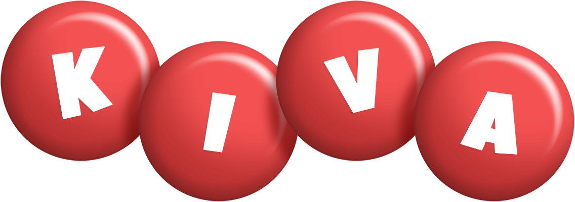 Kiva candy-red logo