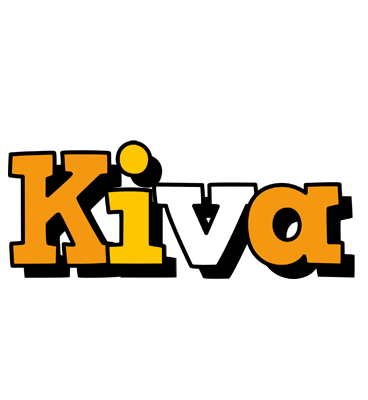 Kiva cartoon logo