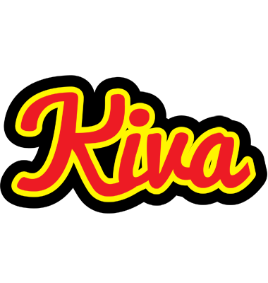 Kiva fireman logo