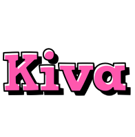Kiva girlish logo