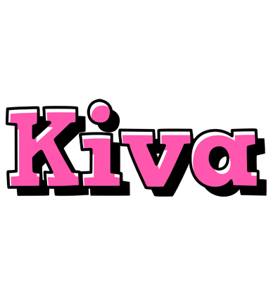 Kiva girlish logo