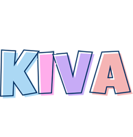Kiva pastel logo