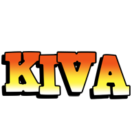 Kiva sunset logo