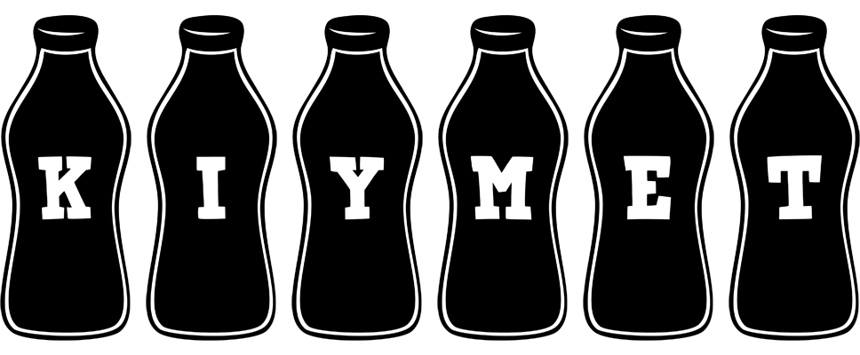 Kiymet bottle logo