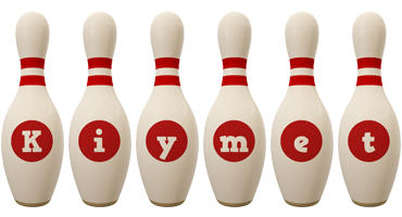 Kiymet bowling-pin logo