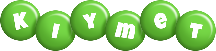 Kiymet candy-green logo