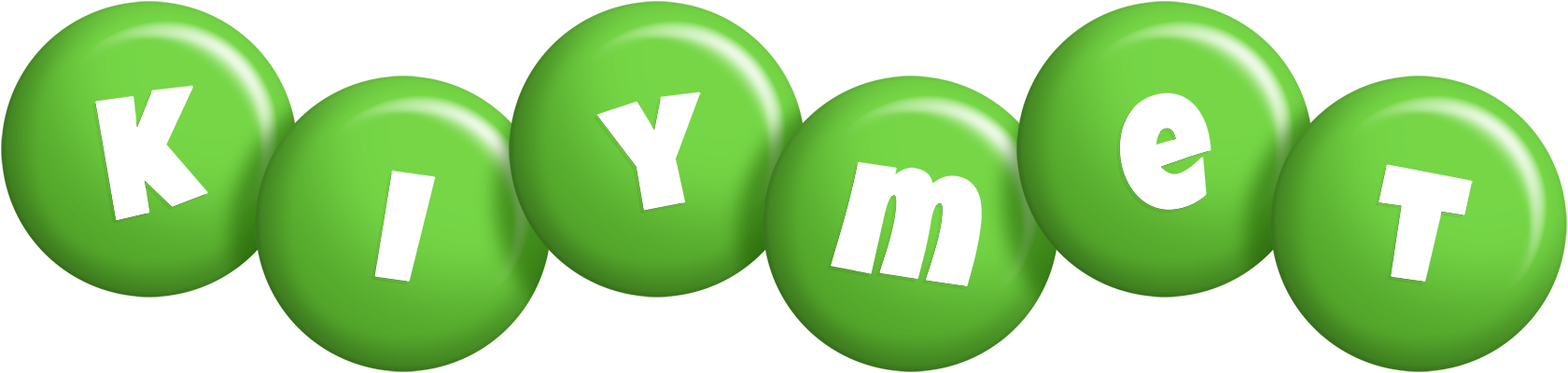 Kiymet candy-green logo