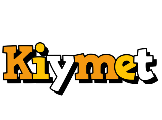 Kiymet cartoon logo