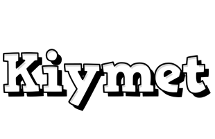 Kiymet snowing logo