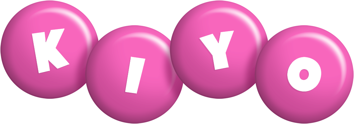 Kiyo candy-pink logo