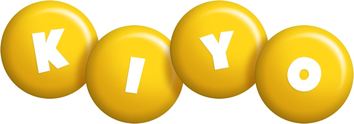 Kiyo candy-yellow logo
