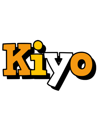 Kiyo cartoon logo