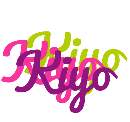 Kiyo flowers logo