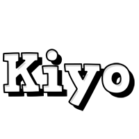 Kiyo snowing logo