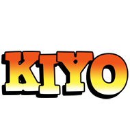 Kiyo sunset logo