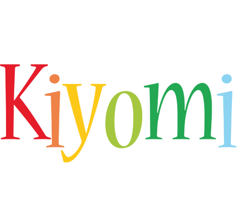 Kiyomi birthday logo