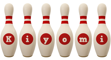 Kiyomi bowling-pin logo