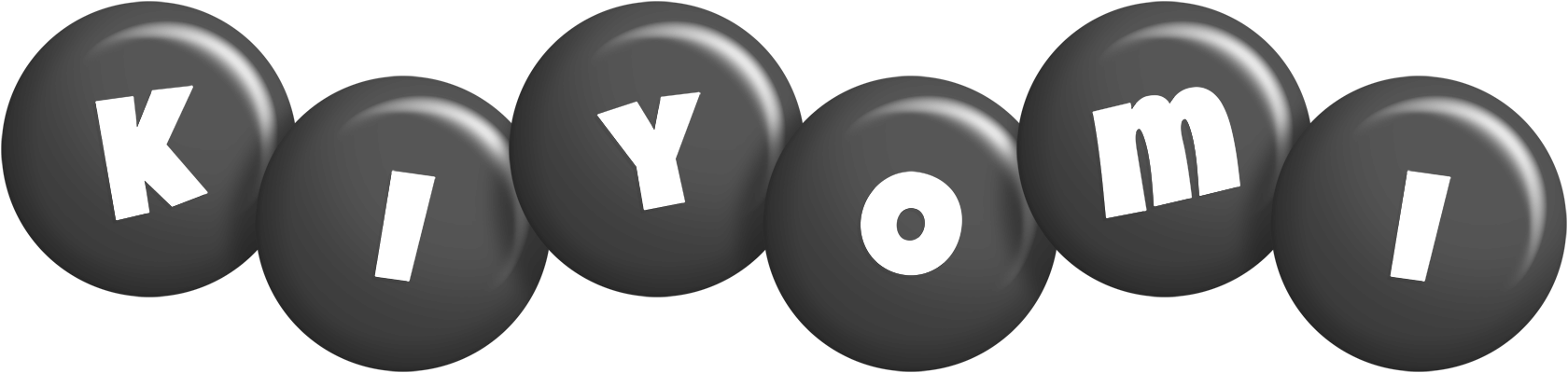 Kiyomi candy-black logo