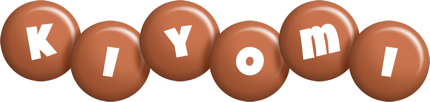 Kiyomi candy-brown logo