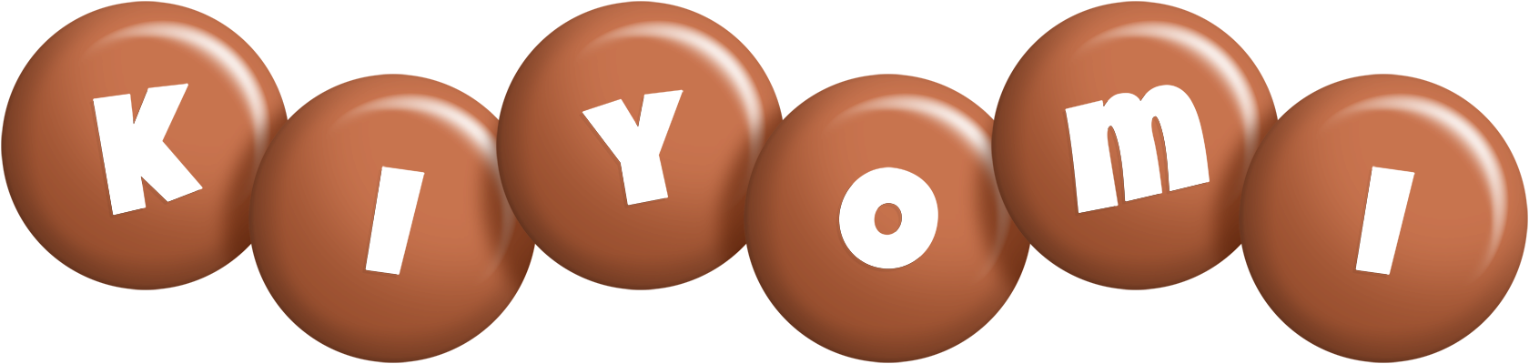 Kiyomi candy-brown logo