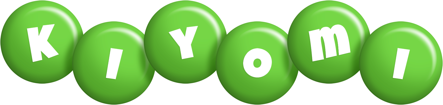 Kiyomi candy-green logo