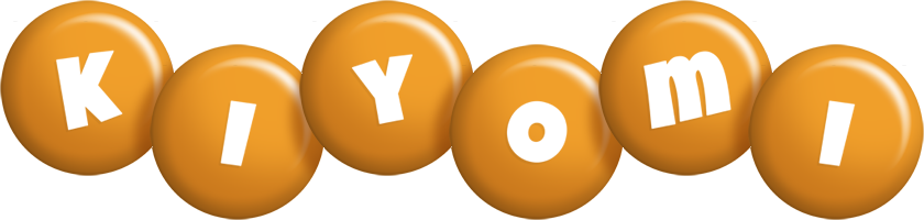 Kiyomi candy-orange logo