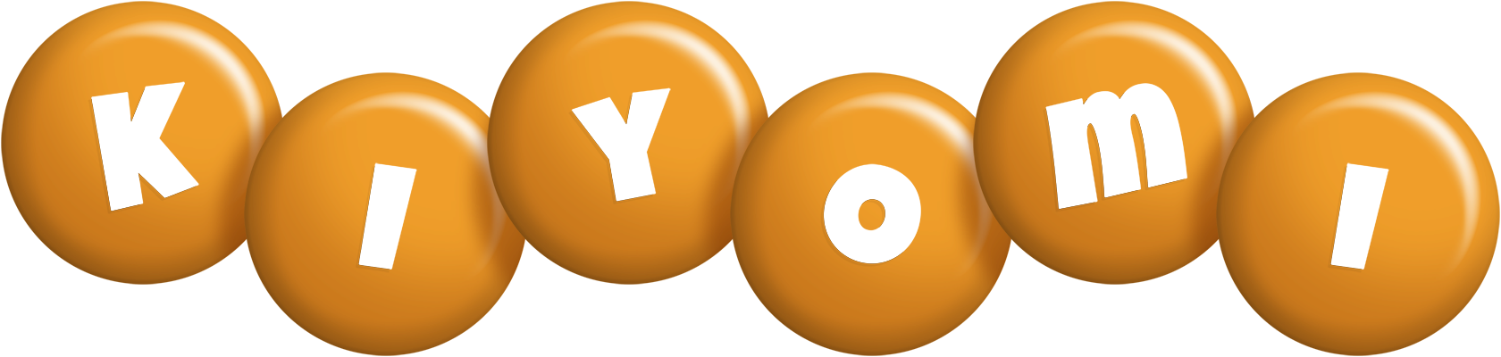Kiyomi candy-orange logo