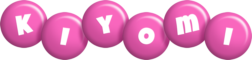 Kiyomi candy-pink logo