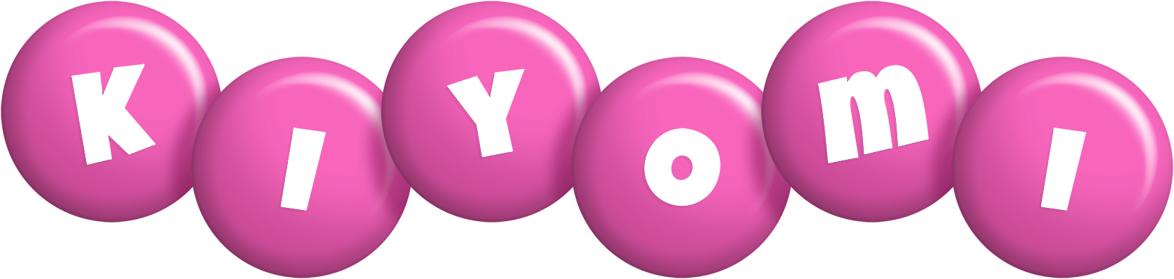 Kiyomi candy-pink logo