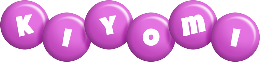 Kiyomi candy-purple logo