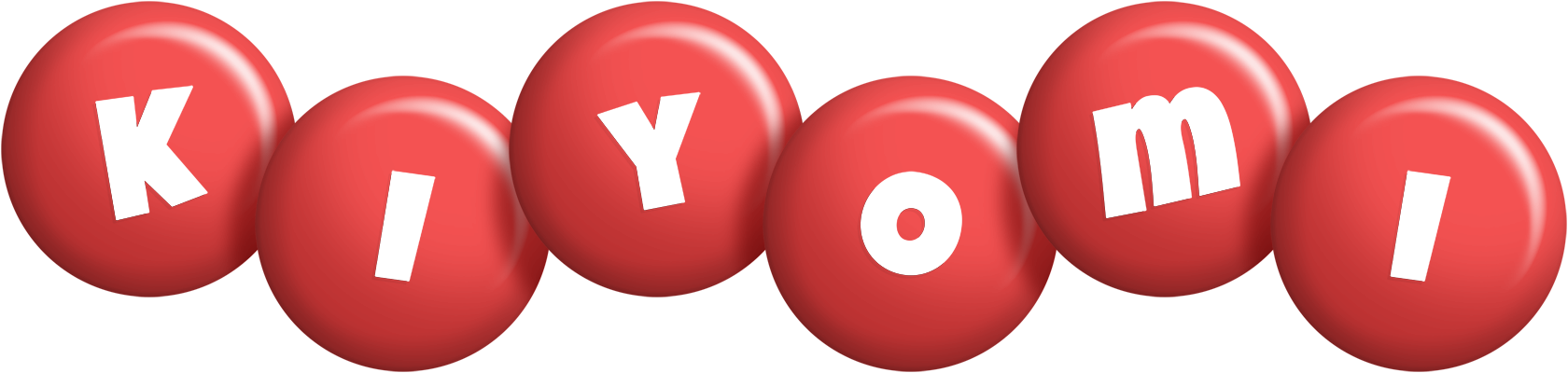 Kiyomi candy-red logo