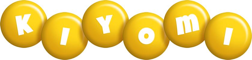 Kiyomi candy-yellow logo