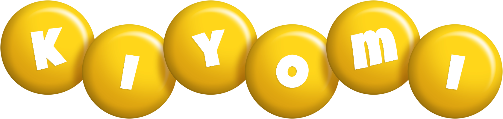 Kiyomi candy-yellow logo