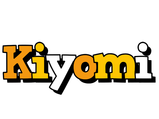 Kiyomi cartoon logo