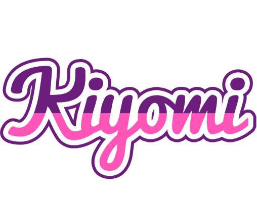 Kiyomi cheerful logo