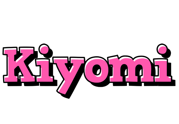 Kiyomi girlish logo