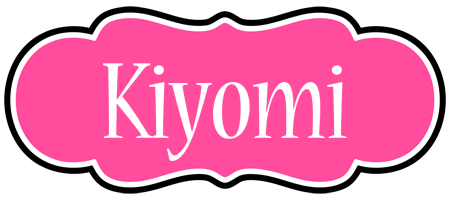 Kiyomi invitation logo