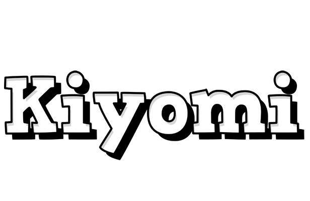 Kiyomi snowing logo