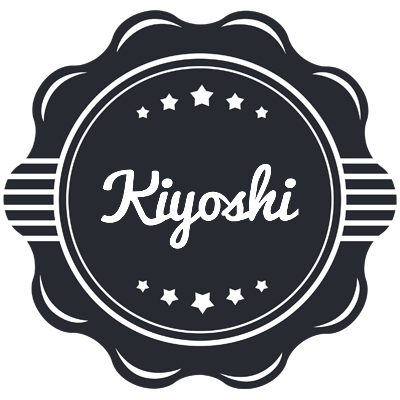Kiyoshi badge logo