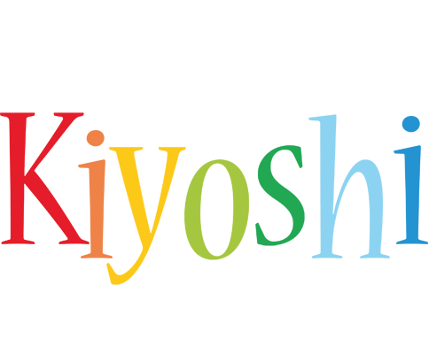 Kiyoshi birthday logo