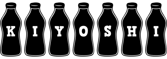 Kiyoshi bottle logo