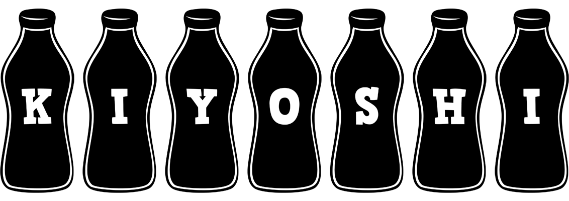 Kiyoshi bottle logo