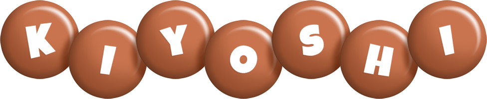 Kiyoshi candy-brown logo